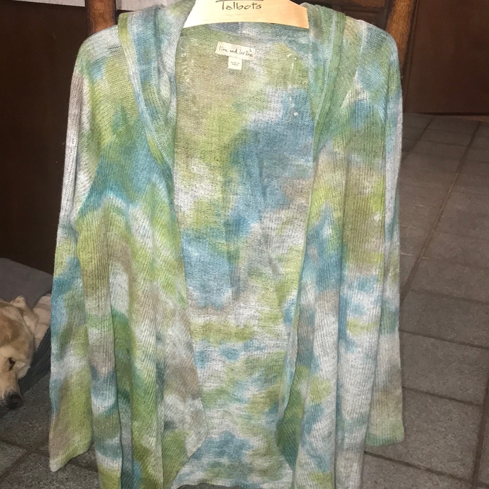 Live and let live cardigan